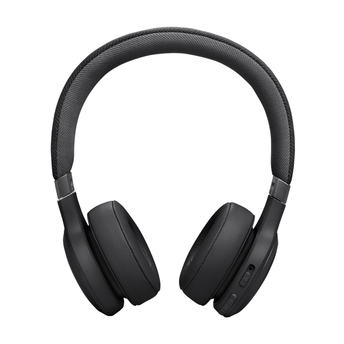 JBL Live 670NC - Black - Wireless On-Ear Headphones with True Adaptive Noise Cancelling - Back image number null